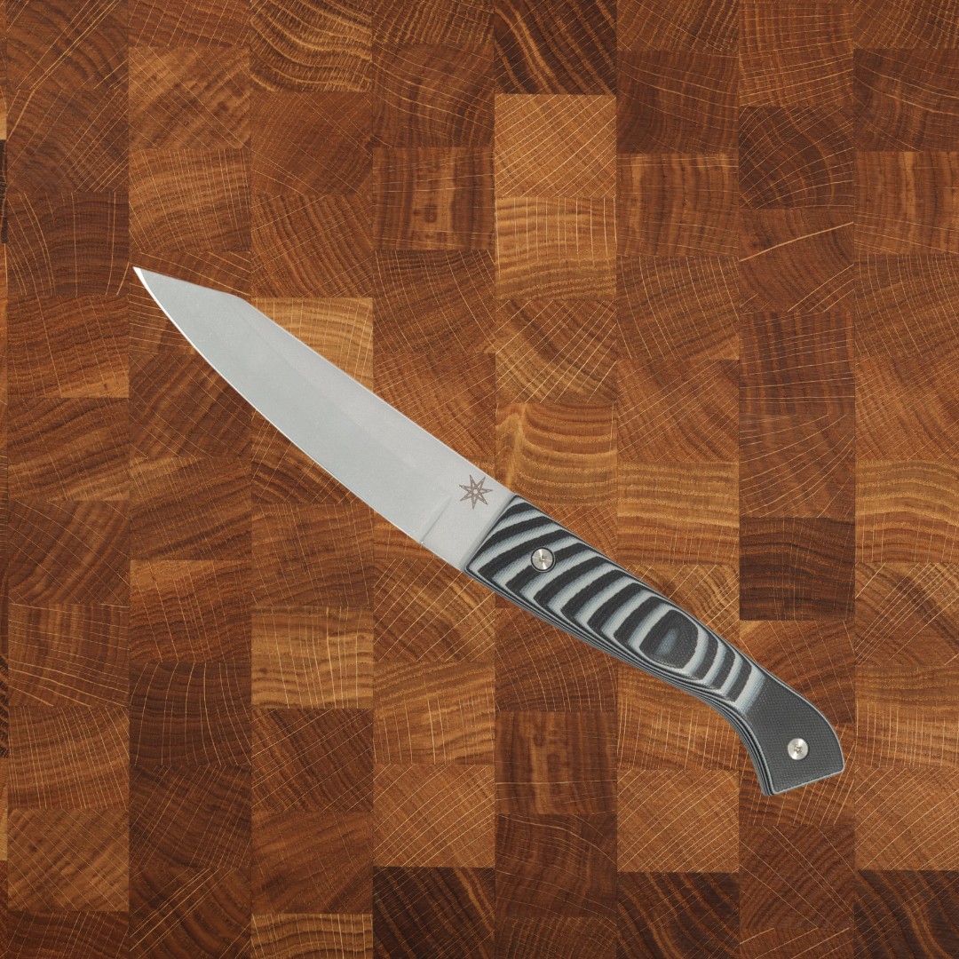 6" Hankotsu - Culinary 2.0 Black and Gray Layered G-10